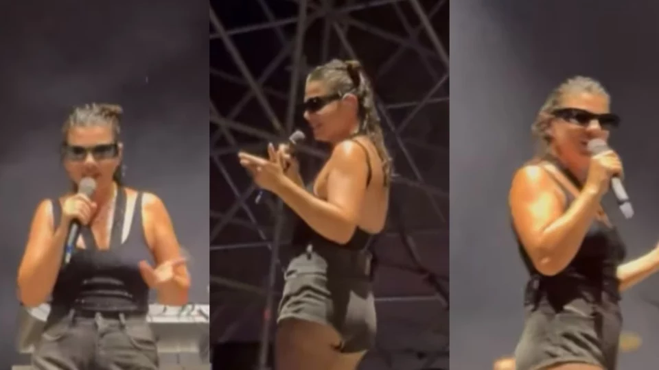 emma marrone perché porta occhiali concerto video