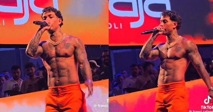 Una fan chiede a Tony Effe di farle gli auguri, la sua reazione fa storcere il naso a molti (VIDEO) Una fan chiede a Tony Effe di farle gli auguri, la sua reazione fa storcere il naso a molti (VIDEO)