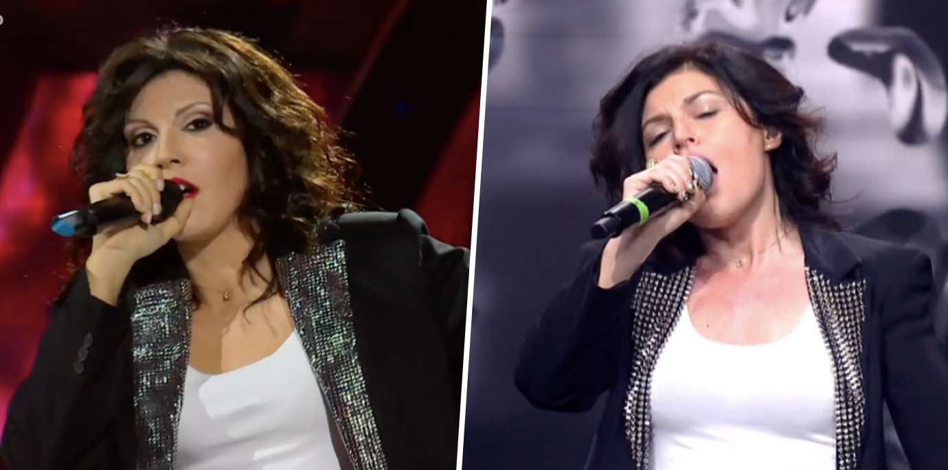 Amelia Villano esibizione a Tale e Quale che imita Giusy Ferreri