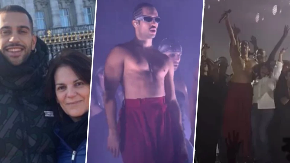 Mahmood fa salire sua madre sul palco e balla con lei (VIDEO)