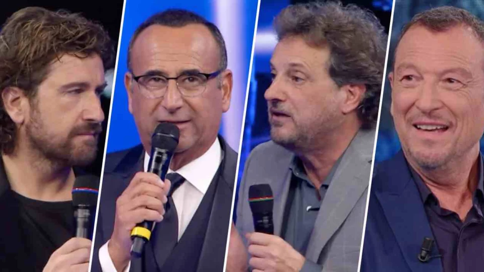 Conti, imbarazzo per la stoccata di Siani e Pieraccioni ad Amadeus