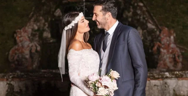 Gigi Buffon e Ilaria D'Amico