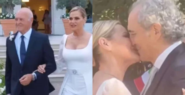Simona Ventura e Giovanni Terzi