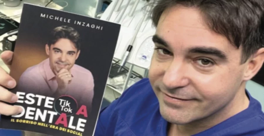 Nel libro da Novella2000.it Nel libro di Michele Inzaghi l’importanza del sorriso sui social