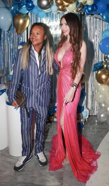 Donatella con Paulino Ascanio