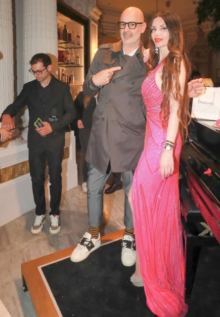 Donatella con Simone Iodice