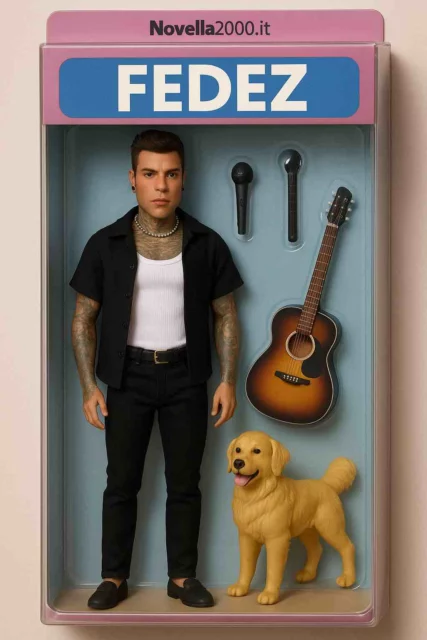 Fedez - Action figure creata con ChatGPT