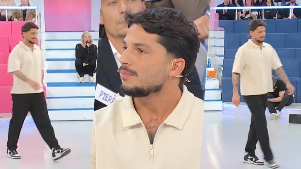 Gianmarco Steri non trova Nadia in studio e va via per andare a riprenderla