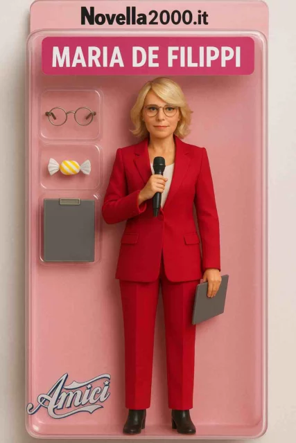Maria De Filippi - Action Figure con Chat GPT