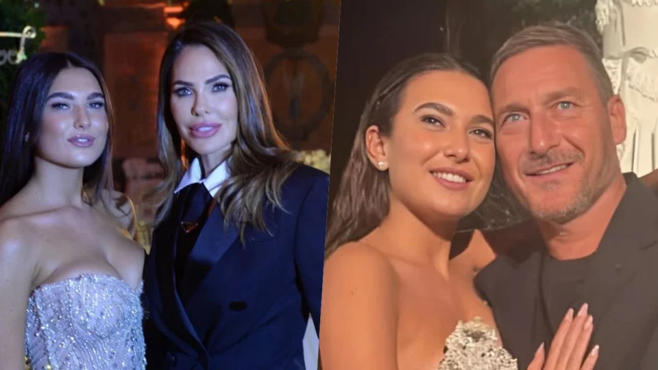 Ilary Blasi e Totti di nuovo insieme per il compleanno della figlia Chanel