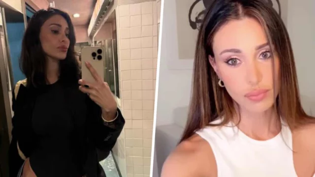 Belen Rodriguez maschera parti intime