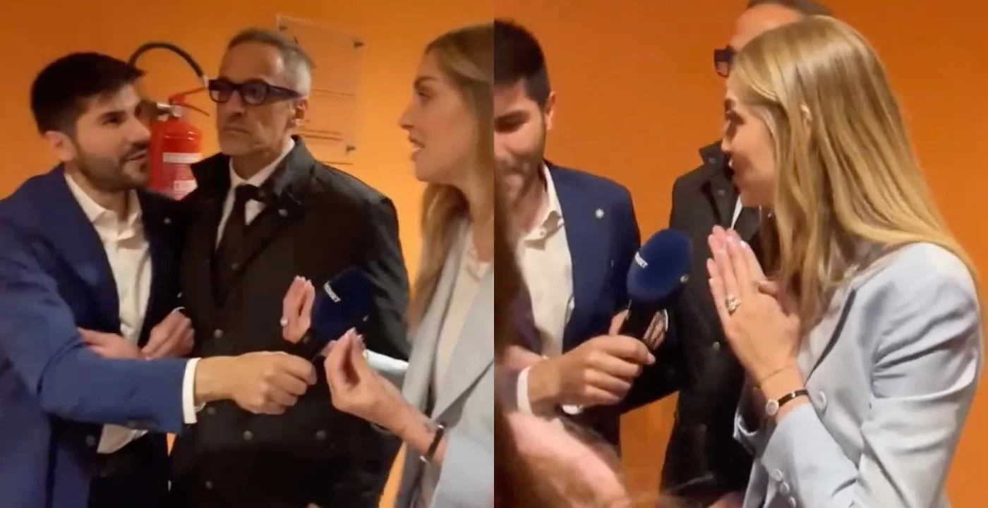 chiara ferragni litiga a un evento con l inviato di pomeriggio cinque