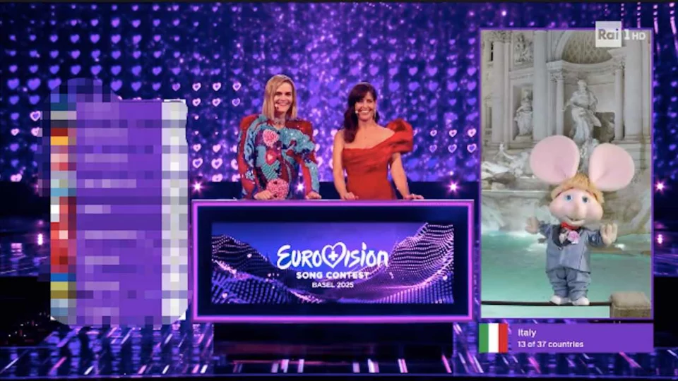 Eurovision 2025 - chi ha votato l'Italia