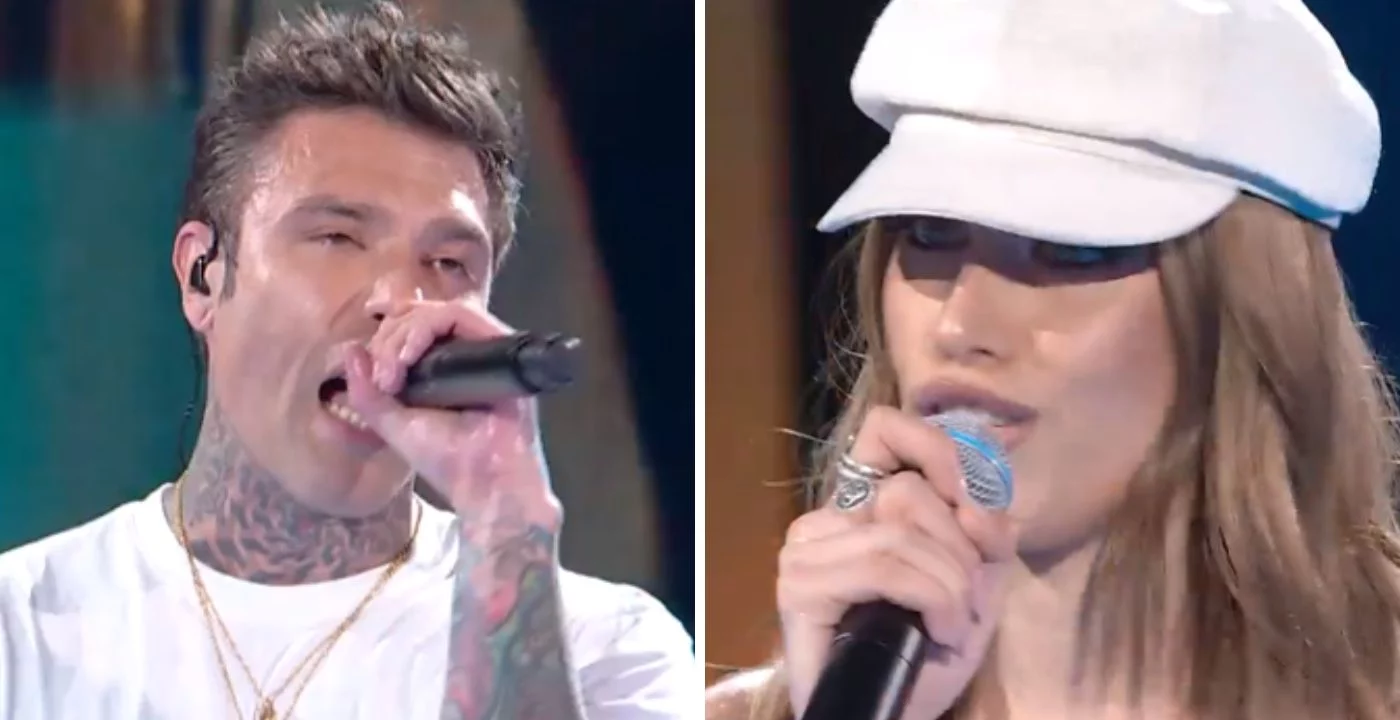 Fedez e Clara cantano la loro hit estiva ad Amici e fanno scatenare tutti i presenti Fedez e Clara cantano la loro hit estiva ad Amici e fanno scatenare tutti i presenti