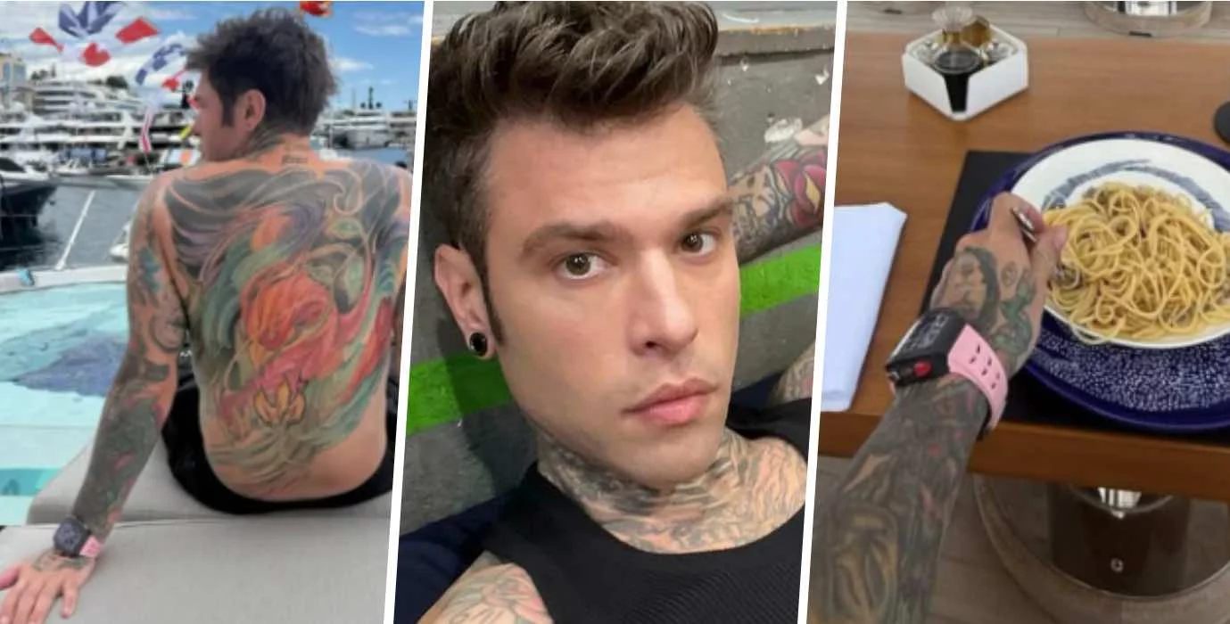 questo orologio rosa sfoggiato da fedez al gp di monaco ha un prezzo esorbitante che non immaginate nemmeno da Novella2000.it questo orologio rosa sfoggiato da fedez al gp di monaco ha un prezzo esorbitante che non immaginate nemmeno