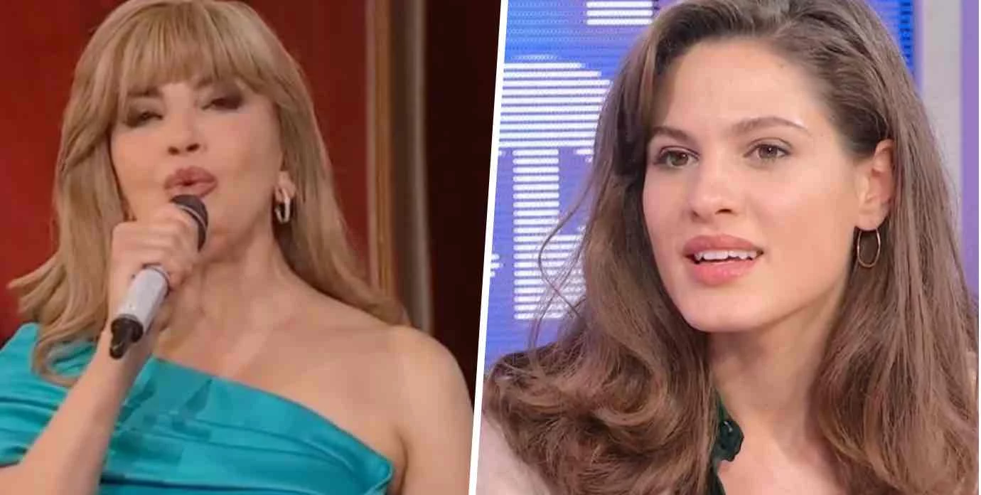 Milly Carlucci e Giulia Vecchio si sono già incontrate 15 anni fa a Miss Italia Milly Carlucci e Giulia Vecchio si sono già incontrate 15 anni fa a Miss Italia