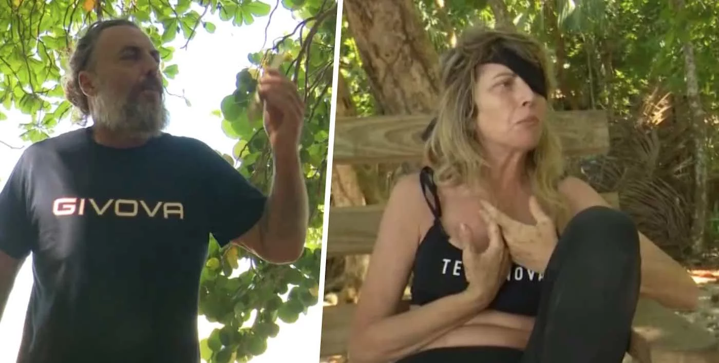 Isola, lite surreale tra Loredana e Mirko: “Ti ho grattato la schiena e non ricordi il mio nome” – VIDEO Isola, lite surreale tra Loredana e Mirko: “Ti ho grattato la schiena e non ricordi il mio nome” – VIDEO