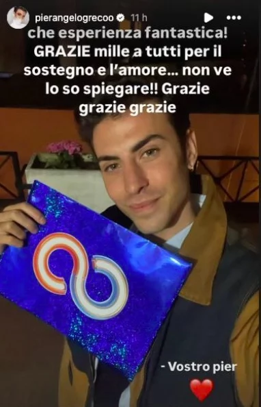 Storia Instagram Pierangelo Greco - The Couple