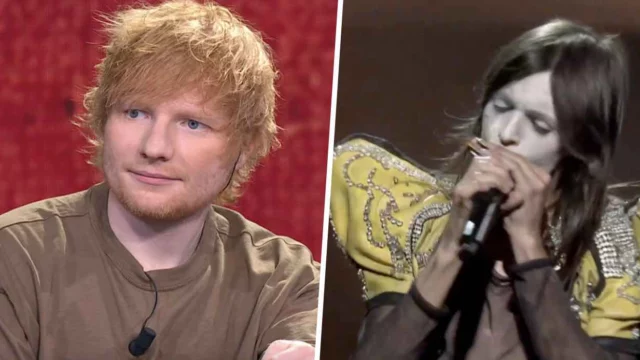 Lucio Corsi Ed Sheeran Eurovision