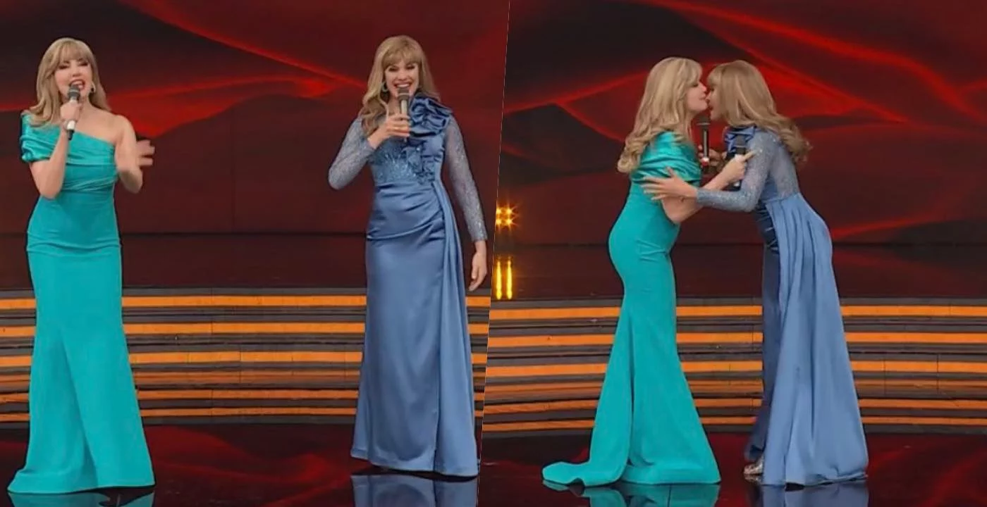 Milly Carlucci, la perfetta imitazione di Giulia Vecchio Milly Carlucci, la perfetta imitazione di Giulia Vecchio