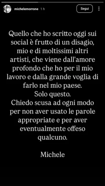 Michele Morrone Instagram