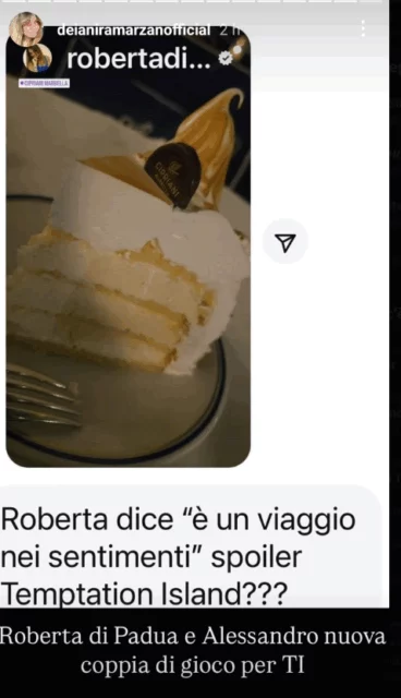 Roberta Di Pauda e Alessandro Vicinanza a Temptation Island?
