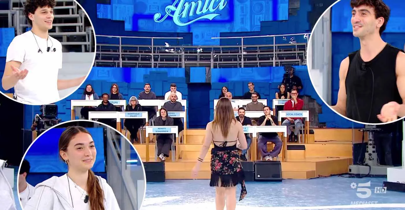 amici 24 gli allievi ringraziano gli addetti ai lavori da Novella2000.it amici 24 gli allievi ringraziano gli addetti ai lavori
