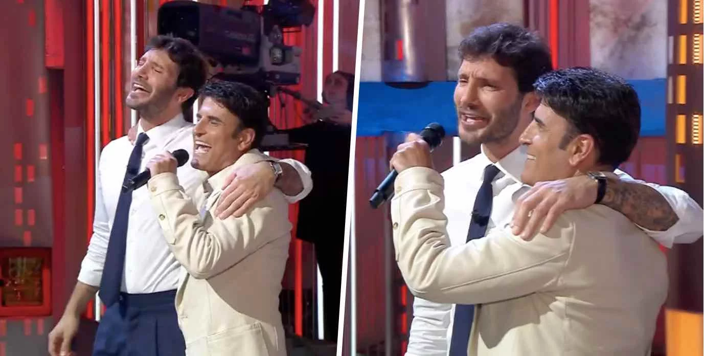 Stefano De Martino canta Rossetto e caffè con Sal Da Vinci ad Affari Tuoi! (VIDEO) Stefano De Martino canta Rossetto e caffè con Sal Da Vinci ad Affari Tuoi! (VIDEO)