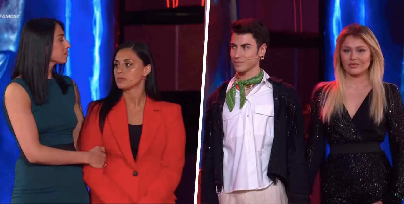 Irma e Lucia sono la coppia eliminata della quarta puntata di The Couple, le percentuali Irma e Lucia sono la coppia eliminata della quarta puntata di The Couple, le percentuali