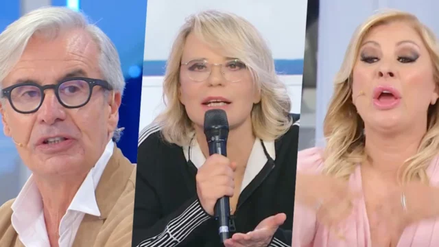 Tina Cipollari torna a scontrarsi con Arcangelo e interviene Maria
