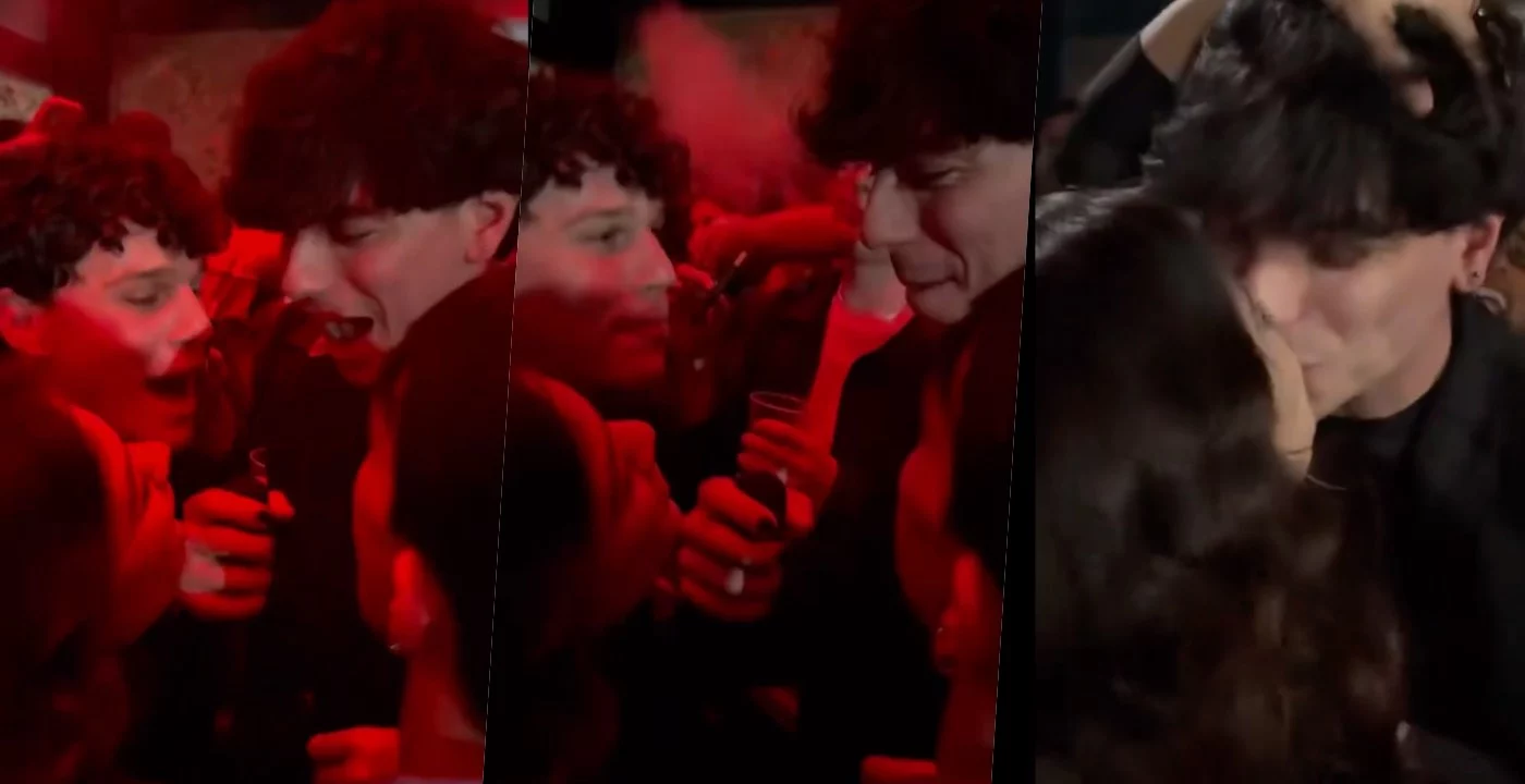 trigno presenta il suo primo disco al party anche chiara e nicolò
