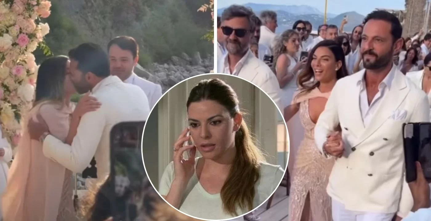 claudia ruffo angela di un posto al sole sposa a capri tra gli invitati molti volti noti della soap foto