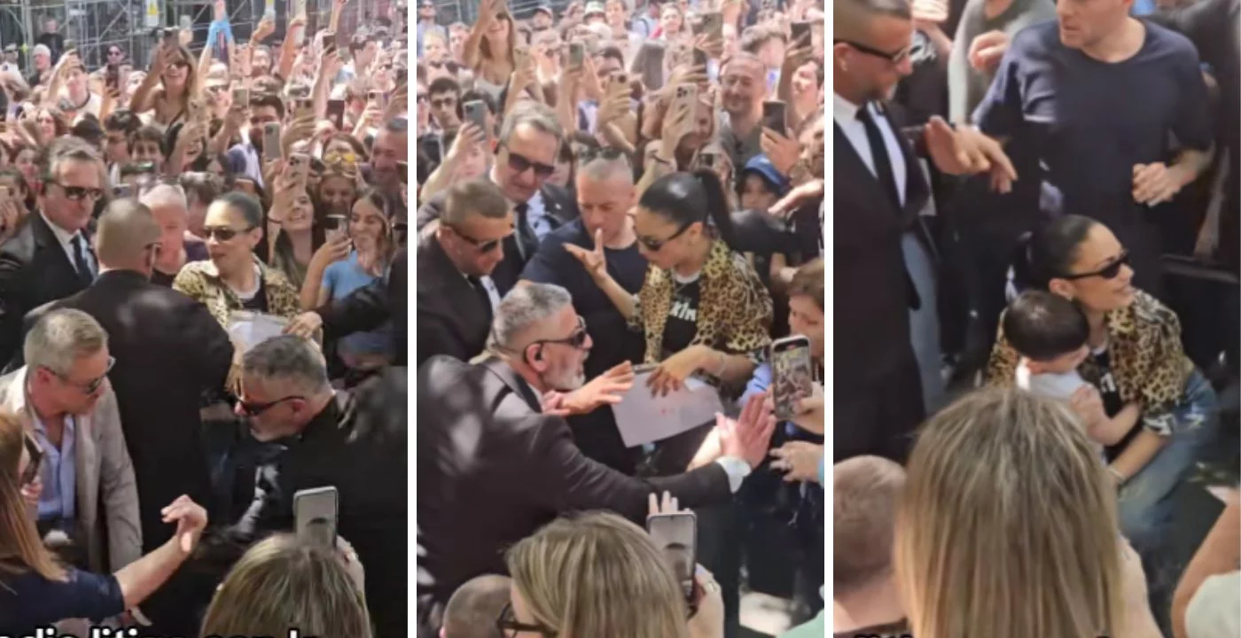 Un piccolo fan viene allontanato, Elodie non ci sta e discute con la security (VIDEO) Un piccolo fan viene allontanato, Elodie non ci sta e discute con la security (VIDEO)