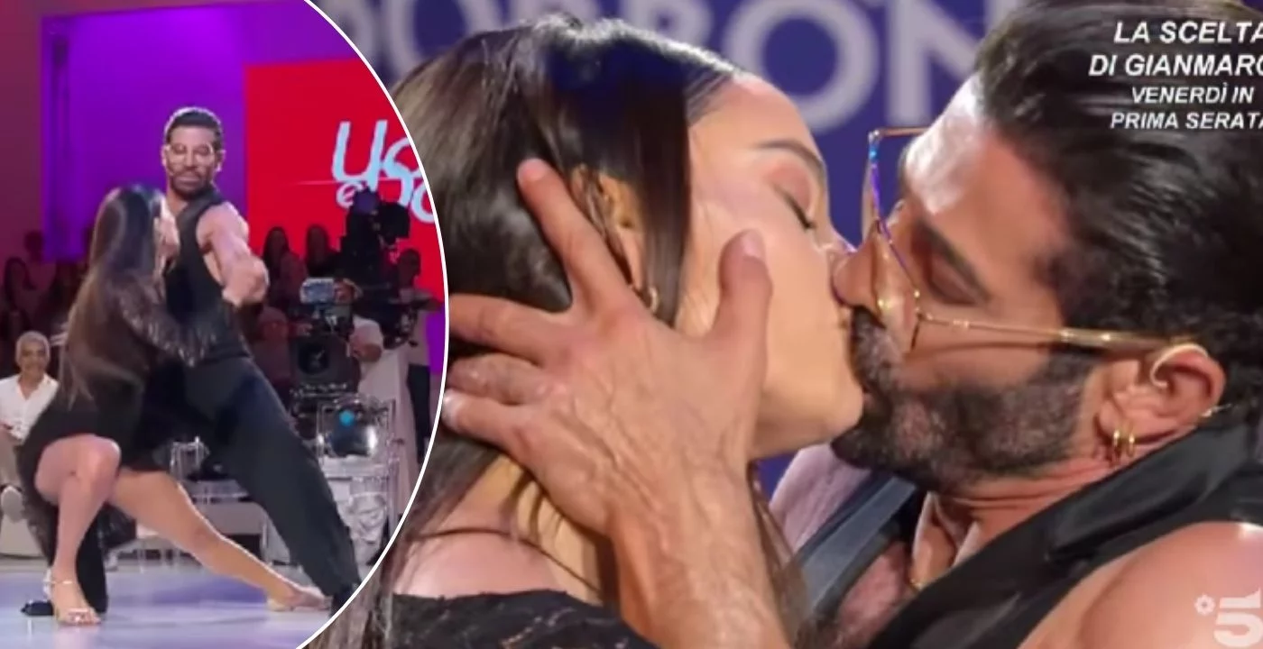 Gianni Sperti balla un sensuale tango con Francesca Tocca, poi scoppia il bacio passionale (VIDEO)