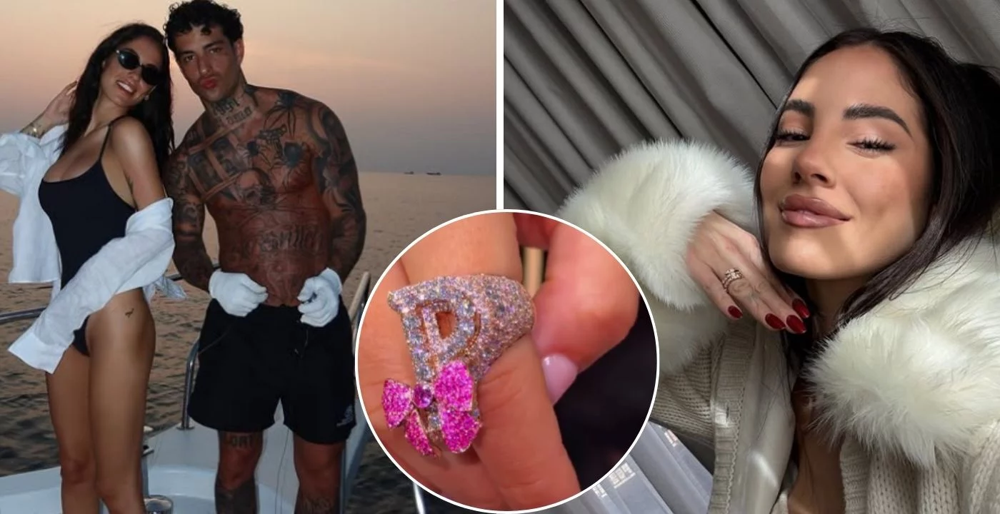 Giulia De Lellis non bada a spese e regala un anello di diamanti a Tony Effe dedicato a sua figlia Priscilla (VIDEO)