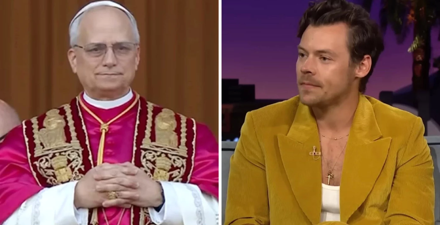 Harry Styles beccato a San Pietro durante l’annuncio del Papa (FOTO) Harry Styles beccato a San Pietro durante l’annuncio del Papa (FOTO)