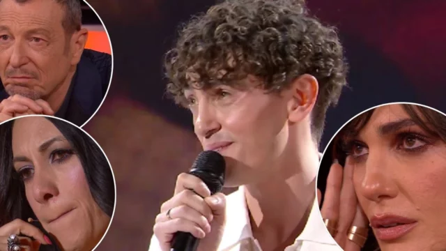 michele bravi piangere studio video