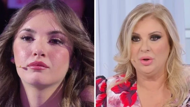 uomini e donne lite tagliata tina cipollari nadia