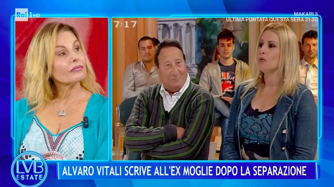 Alvaro Vitali, l’ex moglie a La volta buona poche ore prima della morte: “Ha firmato per uscire dall’ospedale”
