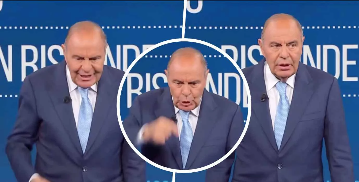 Porta a Porta, Bruno Vespa perde la pazienza e va su tutte le furie (VIDEO)