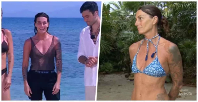 Cristina Plevani prima e dopo - Isola dei Famosi