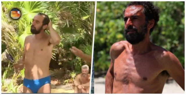 Dino Giarrusso prima e dopo - Isola 