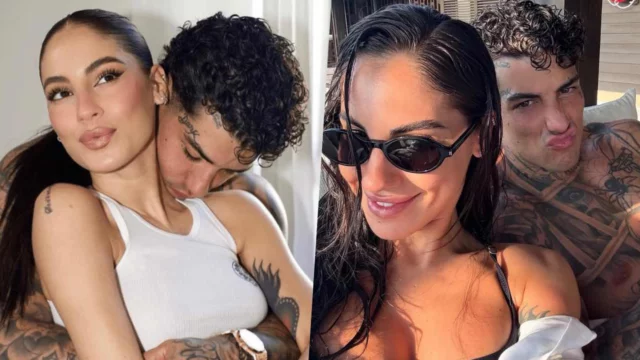 Giulia De Lellis e Tony Effe insieme al baby shower di Priscilla