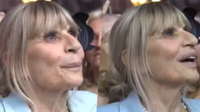 Gemma Galgani si scatena in prima fila al Torino is fantastic