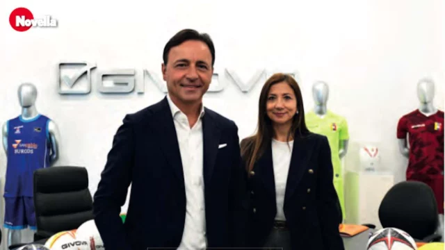 Giovanni Acanfora e Pina Lodovico di Givova- sport, stile e gran cuore