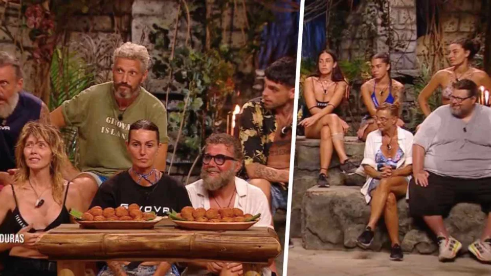 Isola dei Famosi concorrente nasconde polpetta