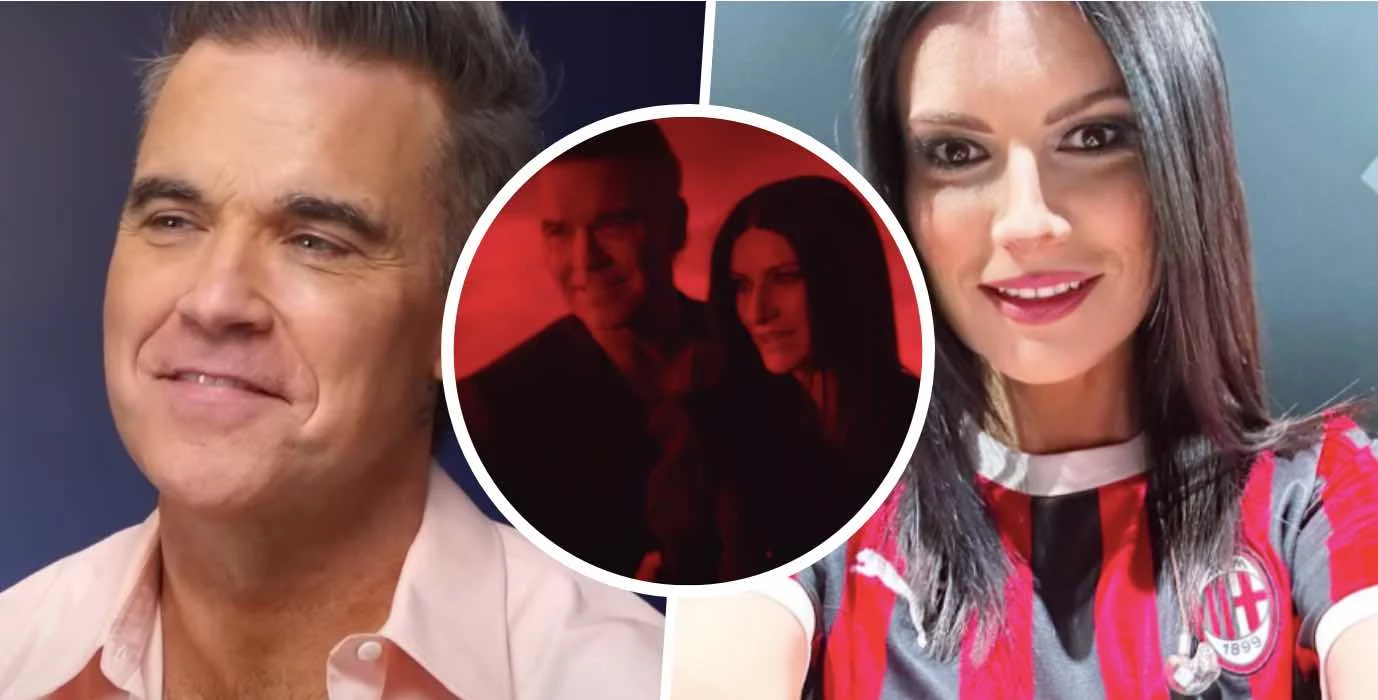 Robbie Williams sceglie Laura Pausini per il nuovo inno della FIFA