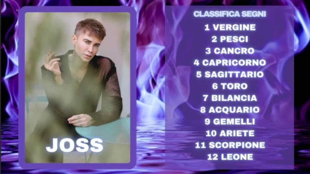 Oroscopo di Joss dal 23 al 29 giugno, previsioni e classifica segni