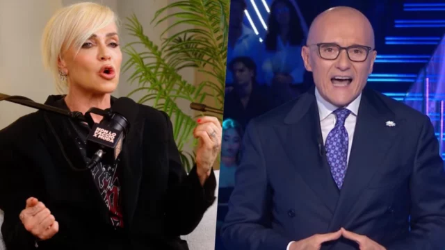 Paola Barale lancia una frecciata ad Alfonso Signorini
