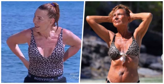 Patrizia Rossetti prima e dopo - Isola